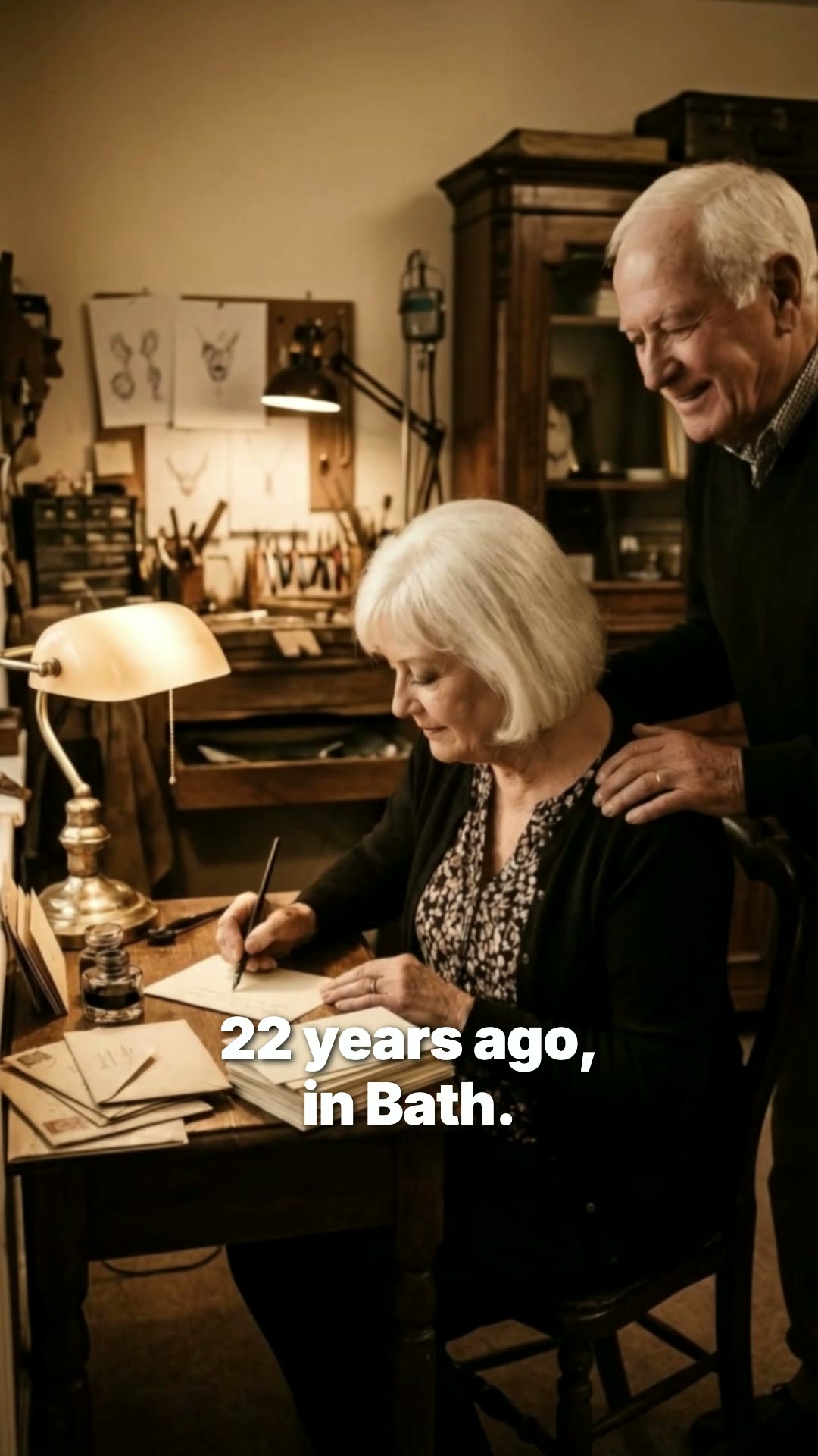 At the Bath desk